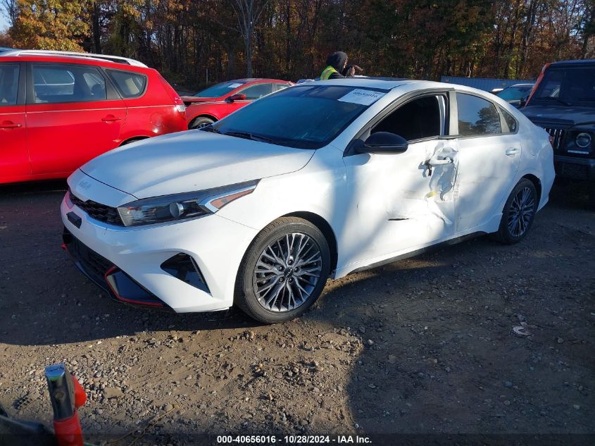 2022 Kia Forte Gt Line VIN: 3KPF54AD2NE500938 Lot: 40656016