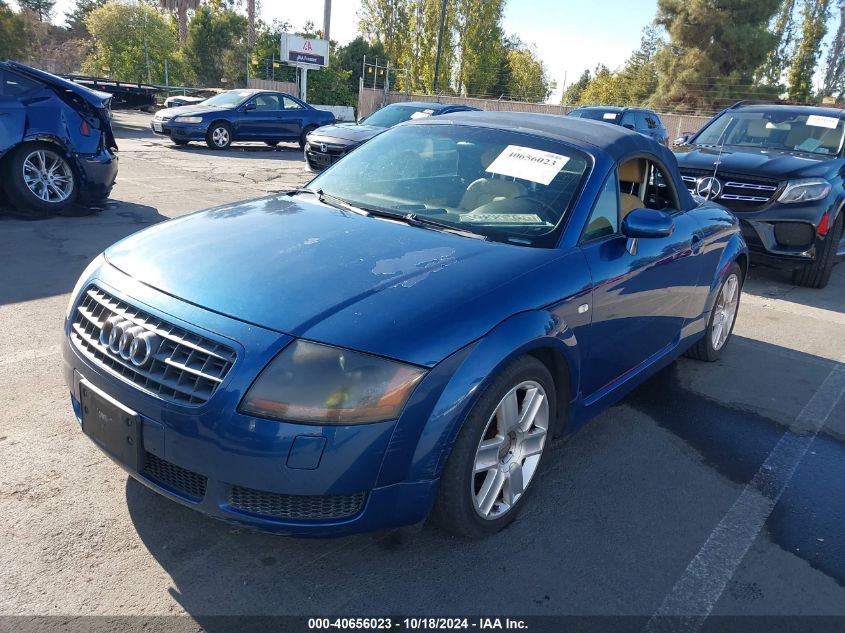 2004 Audi Tt 1.8L VIN: TRUTC28NX41015160 Lot: 40656023