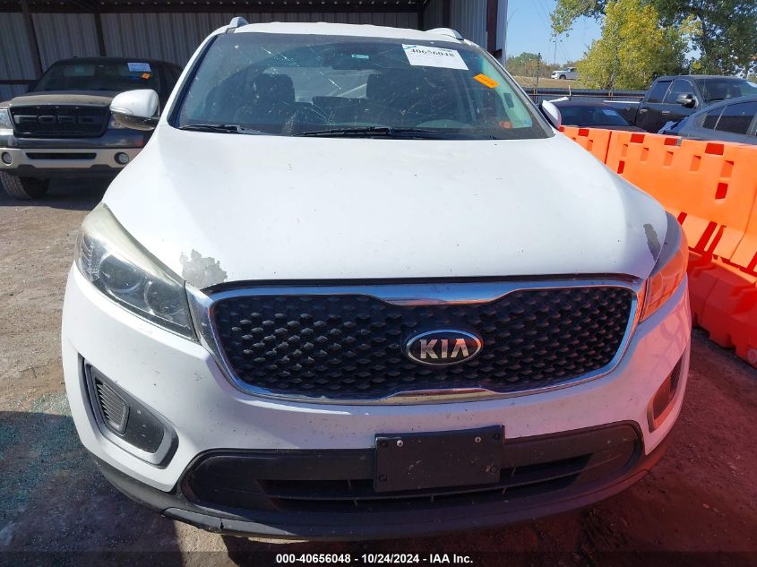 2017 Kia Sorento 3.3L Lx VIN: 5XYPGDA57HG277374 Lot: 40656048