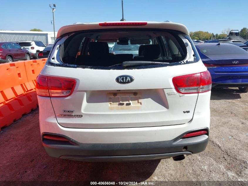 2017 Kia Sorento 3.3L Lx VIN: 5XYPGDA57HG277374 Lot: 40656048