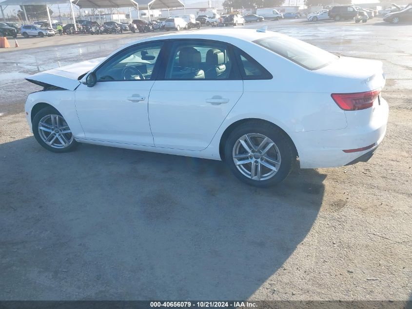 2017 Audi A4 2.0T Premium VIN: WAUGNAF4XHN058869 Lot: 40656079