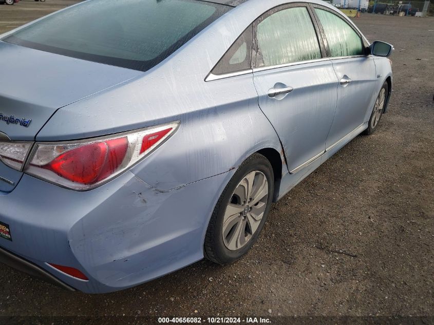 2013 Hyundai Sonata Hybrid VIN: KMHEC4A42DA067703 Lot: 40656082