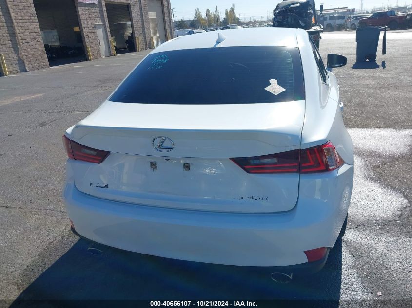 2016 Lexus Is 350 VIN: JTHBE1D20G5027674 Lot: 40656107