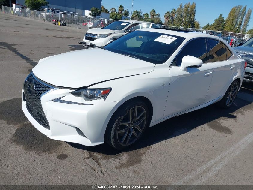 VIN JTHBE1D20G5027674 2016 Lexus IS, 350 no.2