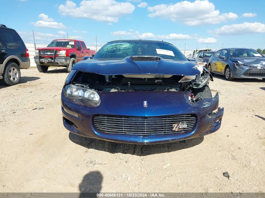 2002 Chevrolet Camaro Z28 VIN: 2G1FP22G322119800 Lot: 40656131