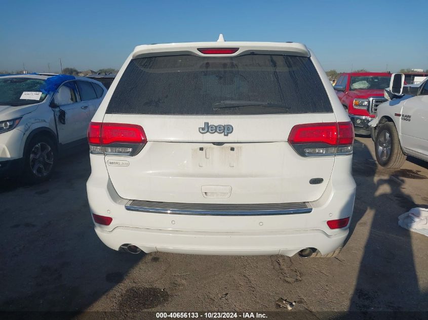 2018 Jeep Grand Cherokee Overland 4X2 VIN: 1C4RJECG5JC204951 Lot: 40656133