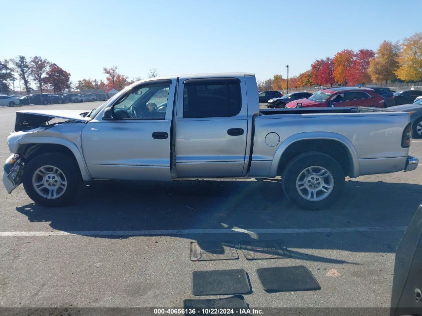 2004 Dodge Dakota Sport/Sxt VIN: 1D7HL38K84S733351 Lot: 40656136