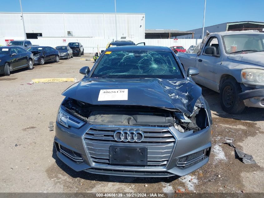 2018 Audi A4 2.0T Premium/2.0T Tech Premium VIN: WAUENAF49JA162547 Lot: 40656139