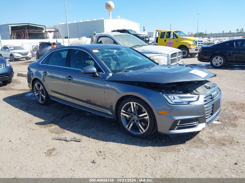 2018 AUDI A4 2.0T PREMIUM/2.0T TECH PREMIUM - WAUENAF49JA162547