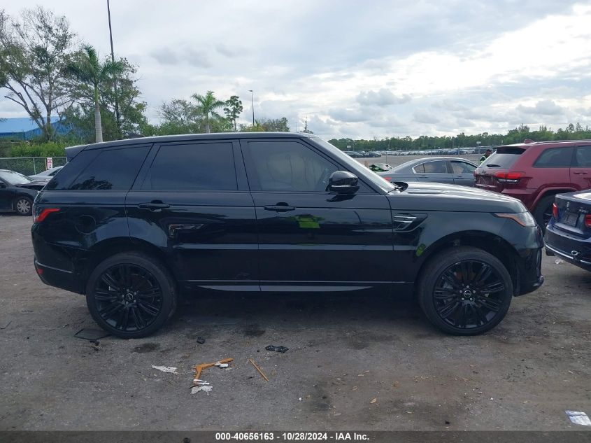 2020 Land Rover Range Rover Sport Hse Mhev VIN: SALWR2SU5LA724978 Lot: 40656163