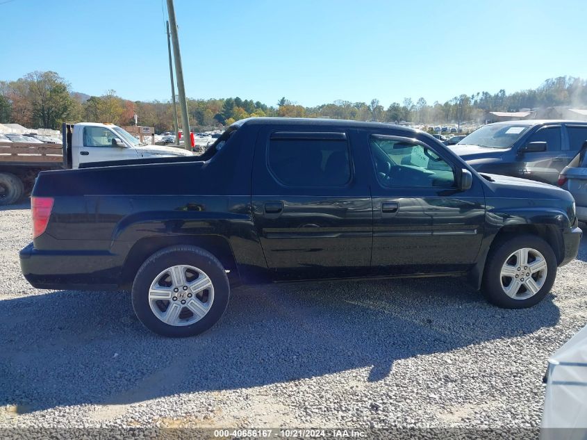 2011 Honda Ridgeline Rt VIN: 5FPYK1F26BB003718 Lot: 40656167