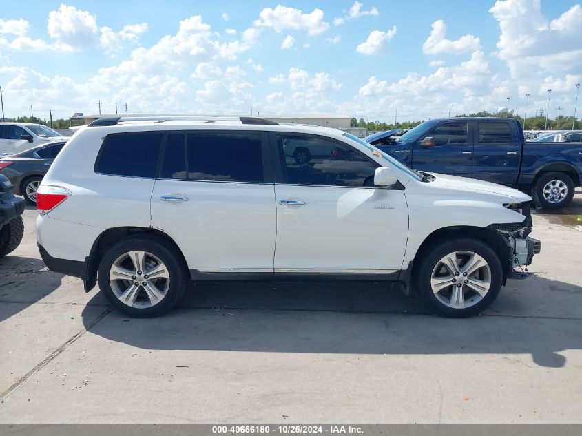 2012 Toyota Highlander Limited V6 VIN: 5TDYK3EH4CS088632 Lot: 40656180