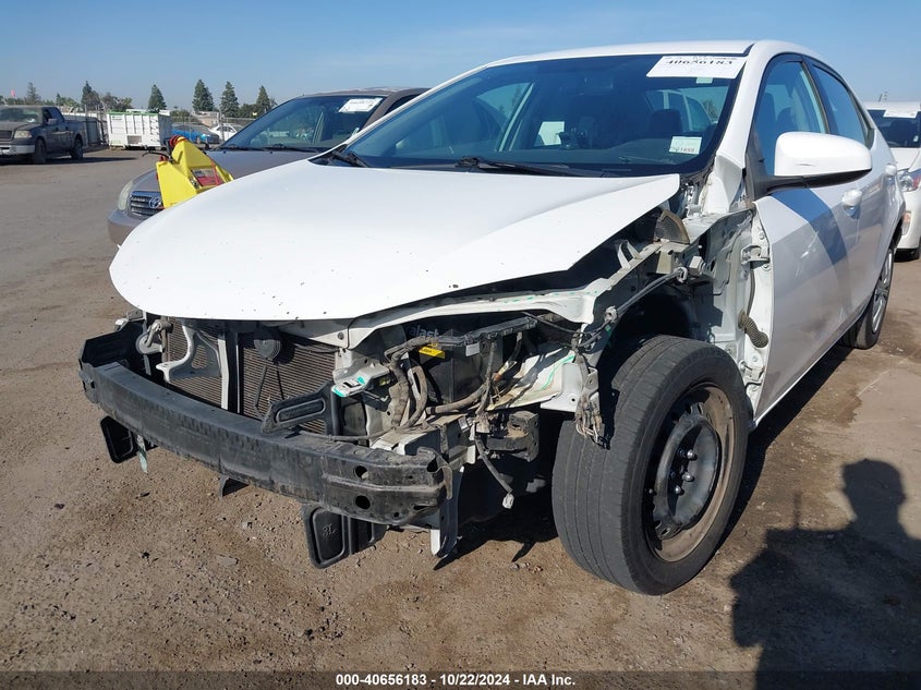 2016 Toyota Corolla Le VIN: 5YFBURHEXGP400617 Lot: 40656183