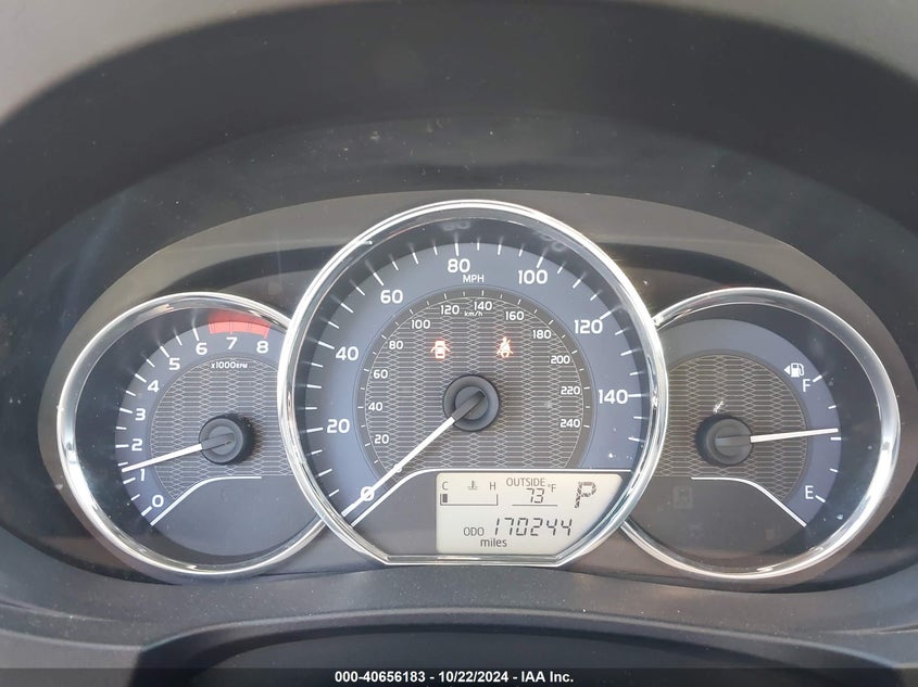 2016 Toyota Corolla Le VIN: 5YFBURHEXGP400617 Lot: 40656183