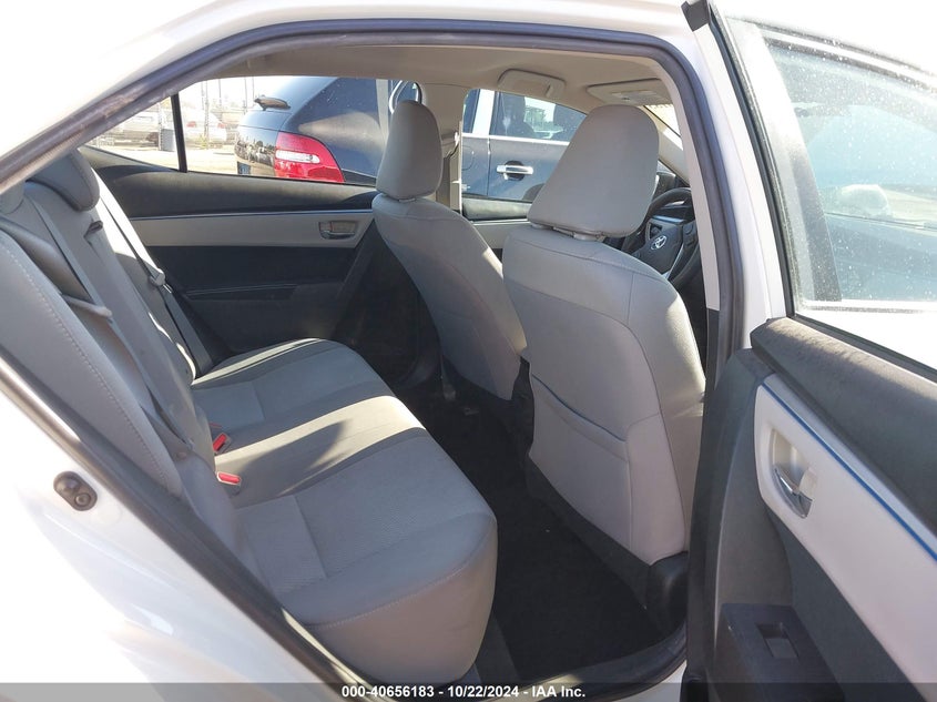 2016 Toyota Corolla Le VIN: 5YFBURHEXGP400617 Lot: 40656183