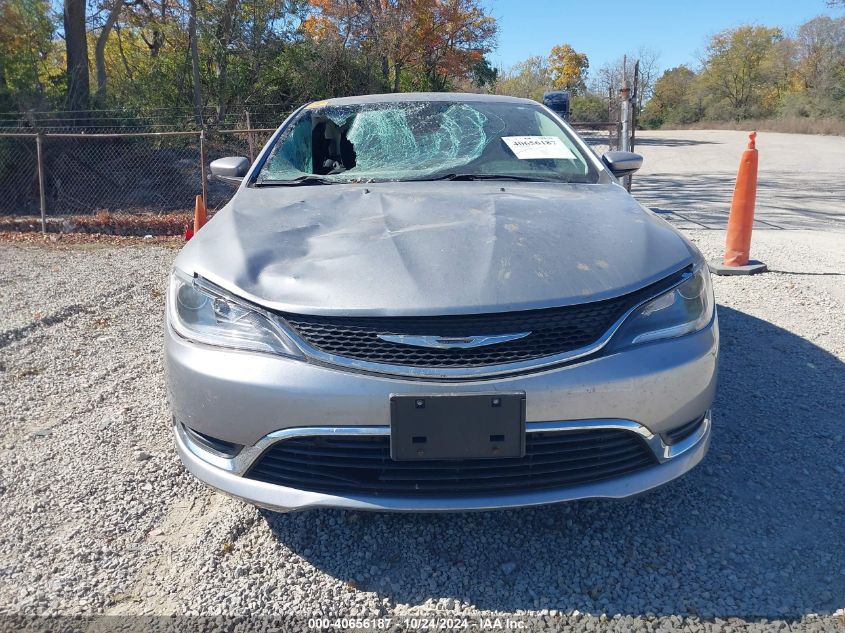 2015 Chrysler 200 Limited VIN: 1C3CCCAB0FN551986 Lot: 40656187