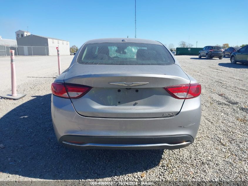 2015 Chrysler 200 Limited VIN: 1C3CCCAB0FN551986 Lot: 40656187