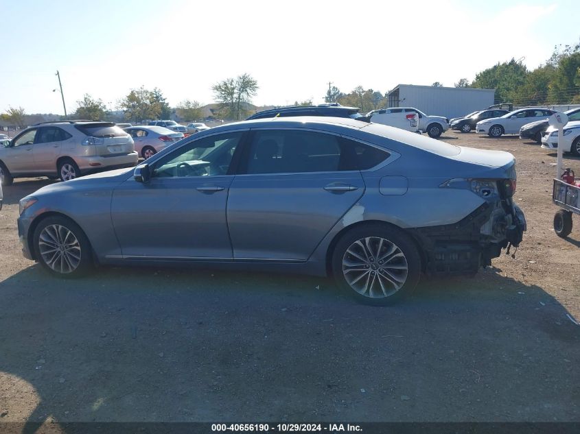 2017 Genesis G80 3.8 VIN: KMHGN4JE0HU170862 Lot: 40656190