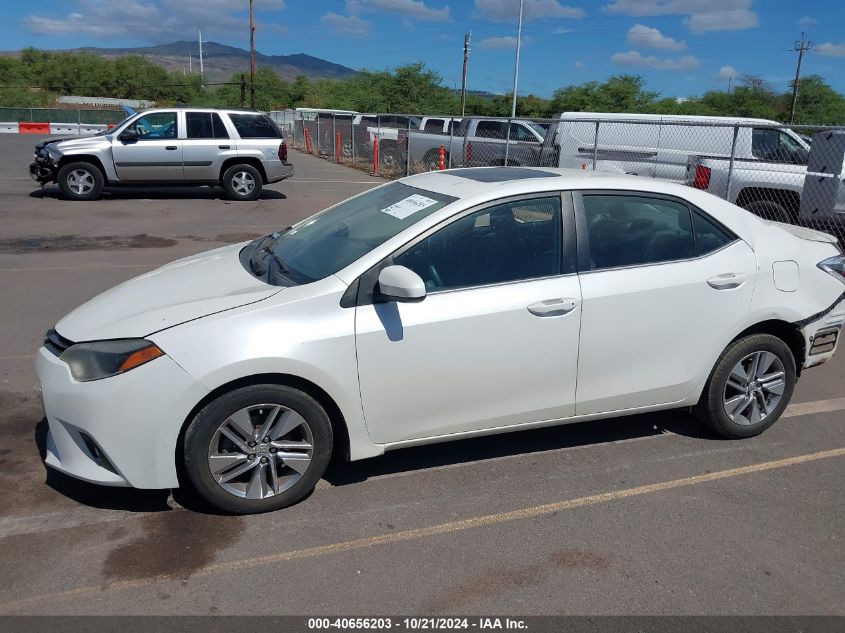 2014 TOYOTA COROLLA ECO/ECO PLUS/ECO PREMIUM - 5YFBPRHE2EP012897