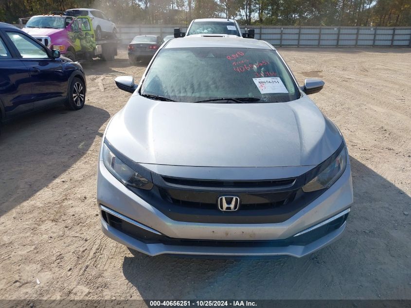 2019 Honda Civic Lx VIN: 19XFC2F63KE038423 Lot: 40656251