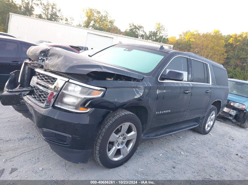 2015 Chevrolet Suburban 1500 Lt VIN: 1GNSCJKC1FR202645 Lot: 40656261