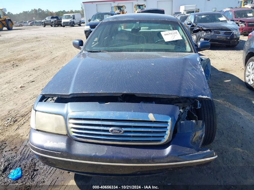 1998 Ford Crown Victoria Lx VIN: 2FAFP74W3WX191667 Lot: 40656334