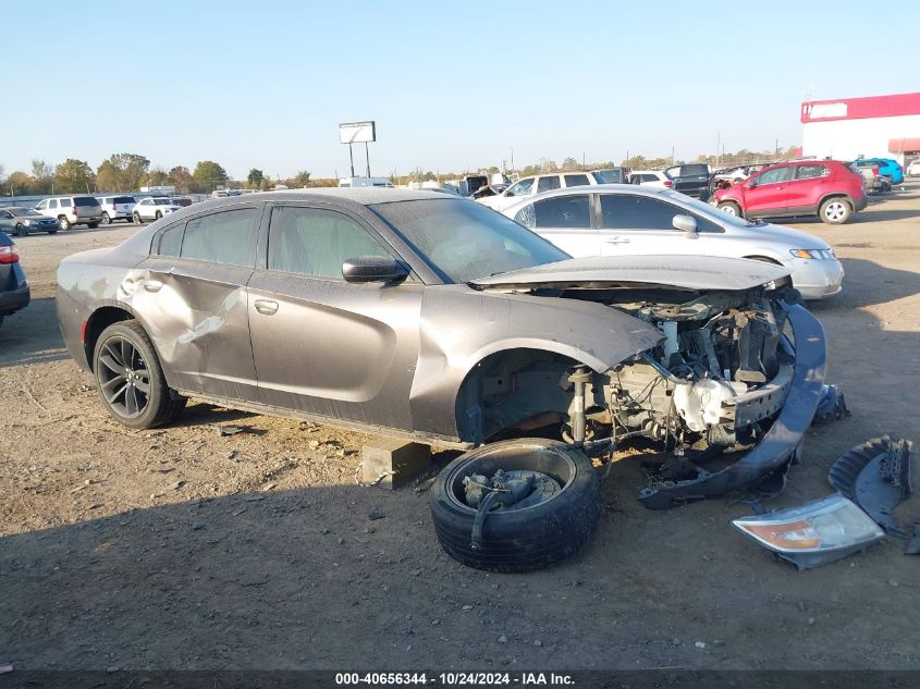VIN 2C3CDXHG0HH589431 2017 DODGE CHARGER SXT RWD