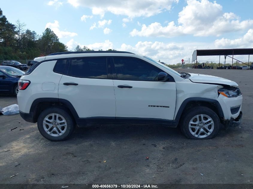 2017 Jeep New Compass Sport 4X4 VIN: 3C4NJDAB0HT659494 Lot: 40656379