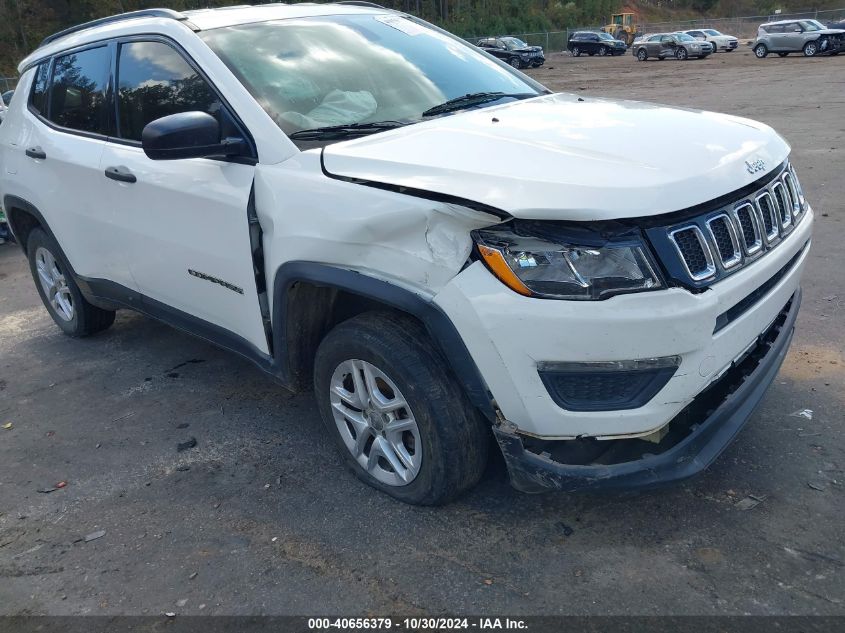 2017 Jeep New Compass Sport 4X4 VIN: 3C4NJDAB0HT659494 Lot: 40656379