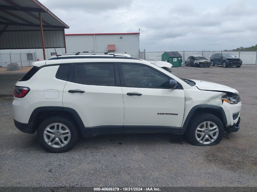 2017 Jeep New Compass Sport 4X4 VIN: 3C4NJDAB0HT659494 Lot: 40656379