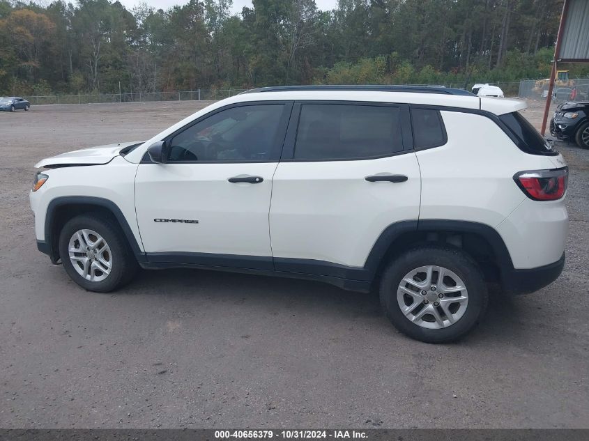 2017 Jeep New Compass Sport 4X4 VIN: 3C4NJDAB0HT659494 Lot: 40656379