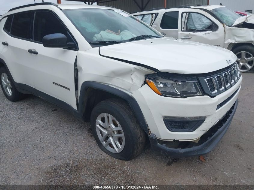 2017 Jeep New Compass Sport 4X4 VIN: 3C4NJDAB0HT659494 Lot: 40656379