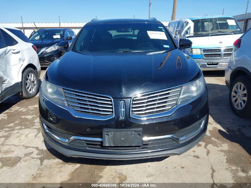 2017 Lincoln Mkx Reserve VIN: 2LMPJ6LR0HBL49176 Lot: 40656389