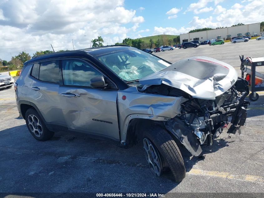 2022 JEEP COMPASS TRAILHAWK 4X4 - 3C4NJDDB1NT152627