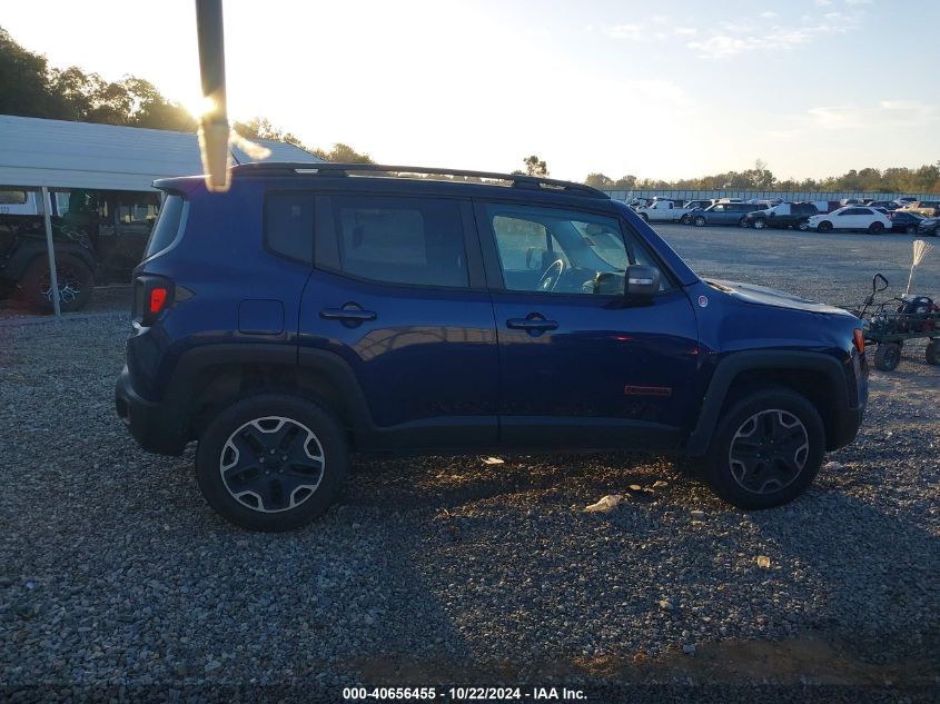 2016 Jeep Renegade Trailhawk VIN: ZACCJBCT6GPD52029 Lot: 40656455