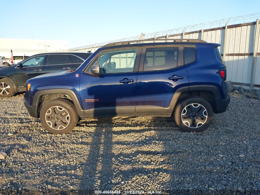 2016 Jeep Renegade Trailhawk VIN: ZACCJBCT6GPD52029 Lot: 40656455