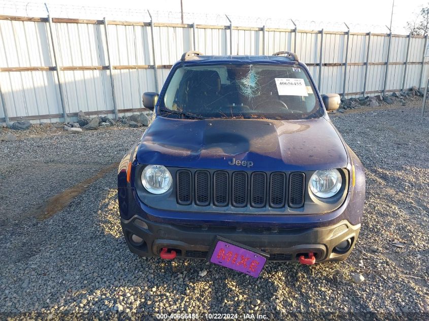 2016 Jeep Renegade Trailhawk VIN: ZACCJBCT6GPD52029 Lot: 40656455