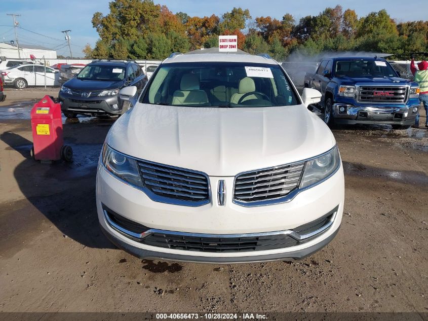 2016 Lincoln Mkx Select VIN: 2LMTJ8KR3GBL27747 Lot: 40656473