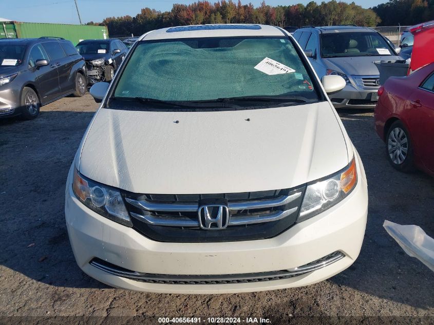 2014 Honda Odyssey Ex-L VIN: 5FNRL5H69EB060727 Lot: 40656491