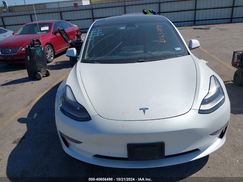 2021 Tesla Model 3 Long Range Dual Motor All-Wheel Drive VIN: 5YJ3E1EBXMF984165 Lot: 40656498