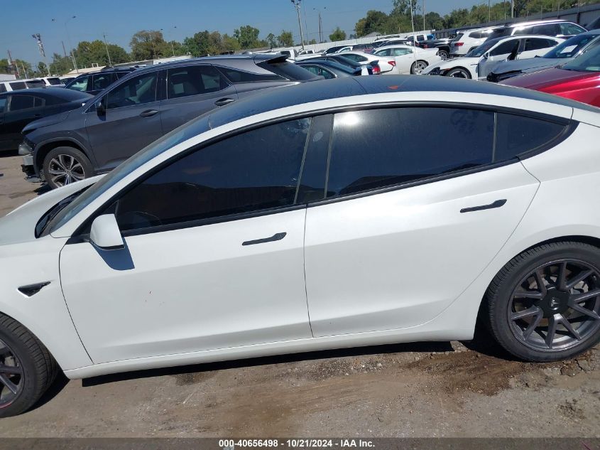 2021 Tesla Model 3 Long Range Dual Motor All-Wheel Drive VIN: 5YJ3E1EBXMF984165 Lot: 40656498