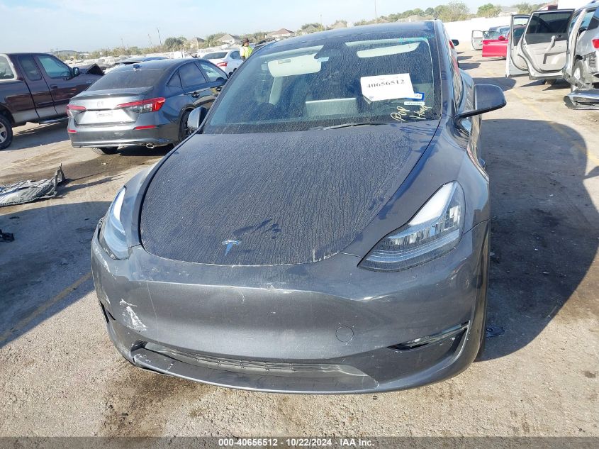 2023 Tesla Model Y Awd/Long Range Dual Motor All-Wheel Drive VIN: 7SAYGDEE9PA036680 Lot: 40656512