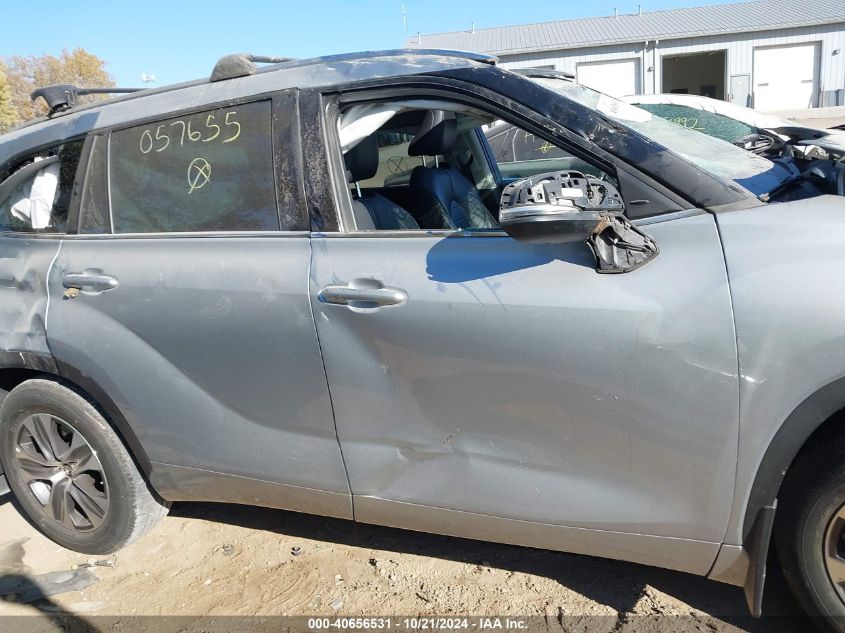 2021 TOYOTA HIGHLANDER XLE - 5TDHZRBH9MS057655