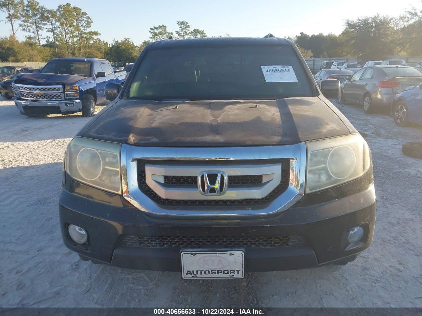 2011 Honda Pilot Ex-L VIN: 5FNYF3H60BB034679 Lot: 40656533