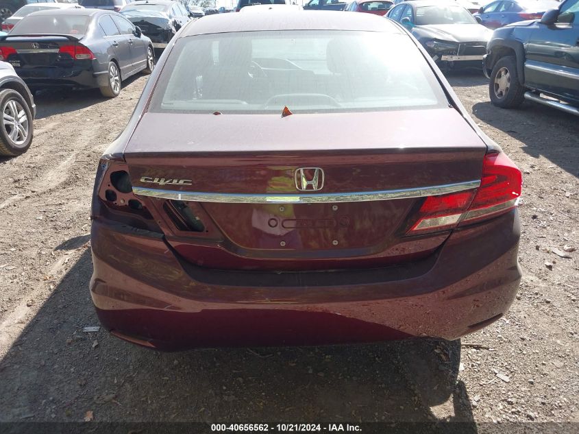 2015 Honda Civic Ex VIN: 19XFB2F85FE076231 Lot: 40656562