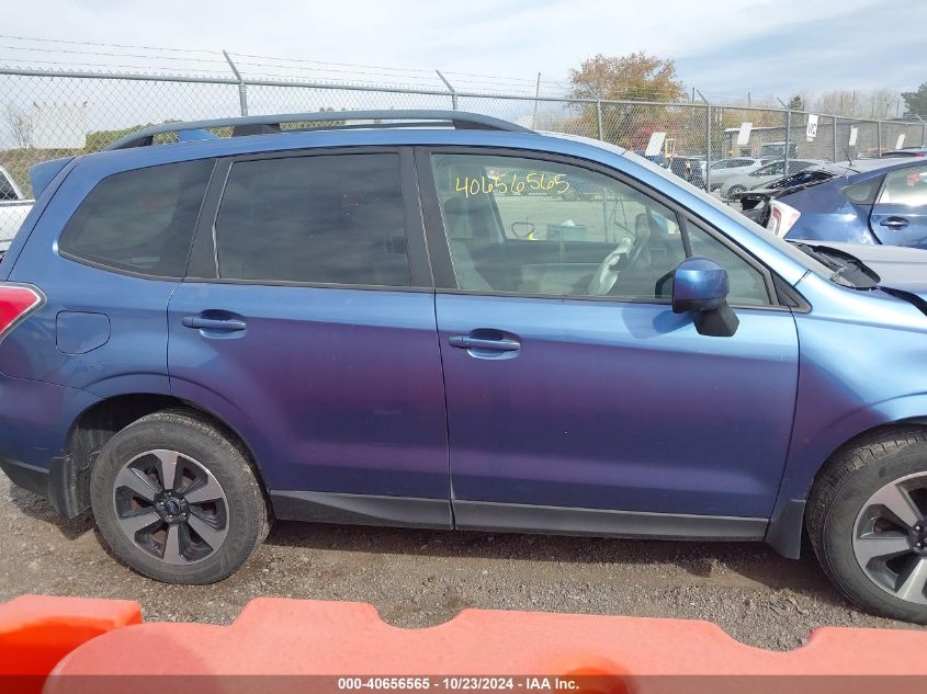 2017 Subaru Forester 2.5I Premium VIN: JF2SJAEC9HH551864 Lot: 40656565