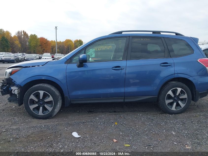 2017 Subaru Forester 2.5I Premium VIN: JF2SJAEC9HH551864 Lot: 40656565