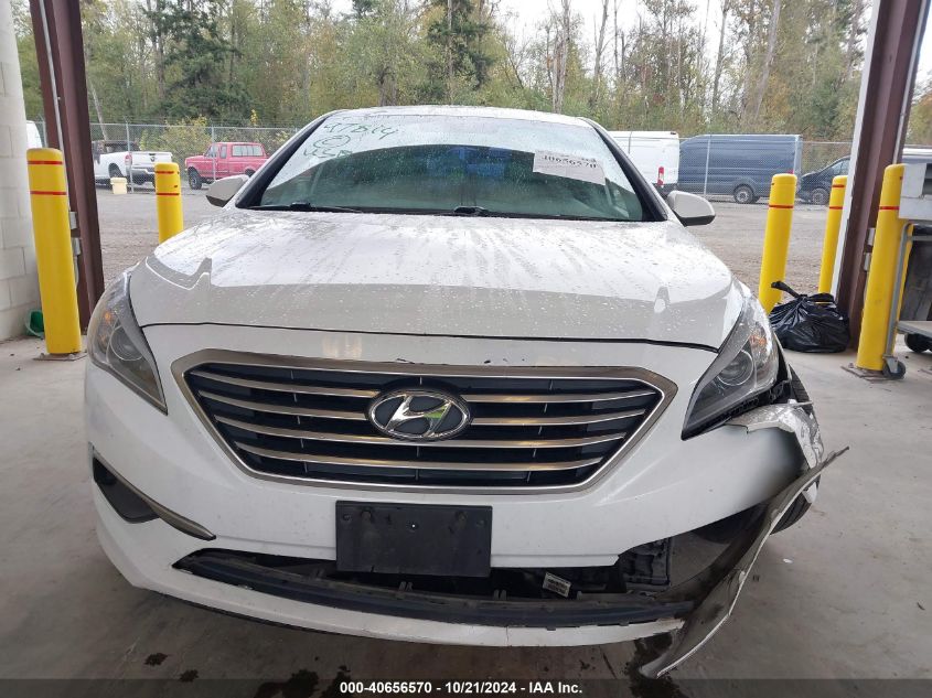 2017 Hyundai Sonata Se VIN: 5NPE24AF4HH533848 Lot: 40656570