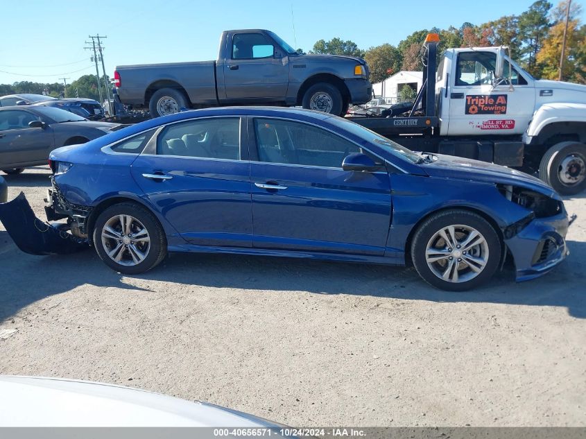 2018 Hyundai Sonata Sel+ VIN: 5NPE34AFXJH714326 Lot: 40656571