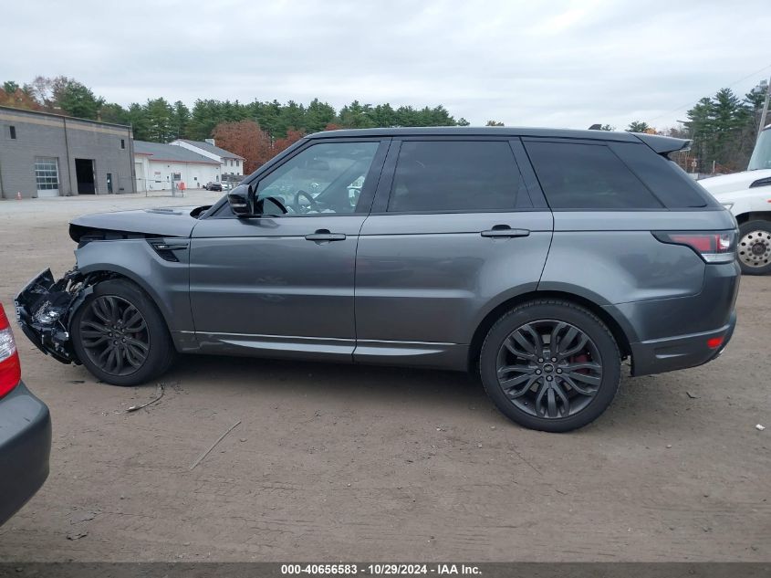 2016 Land Rover Range Rover Sport 3.0L V6 Supercharged Hse VIN: SALWS2VF1GA571412 Lot: 40656583